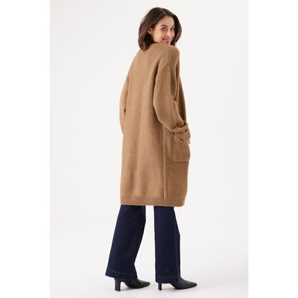 NWT GARCIA Black Basic Cardigan - Picture 6 of 6